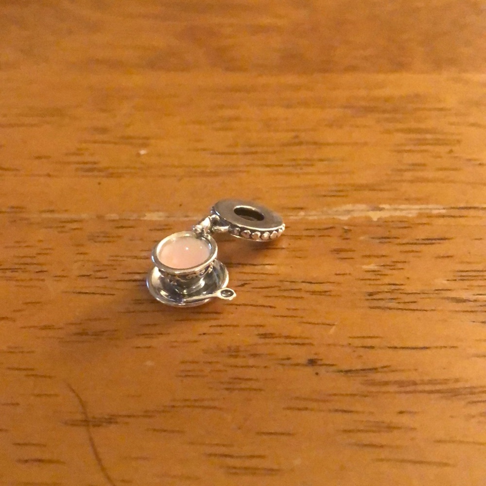Tea cup charm